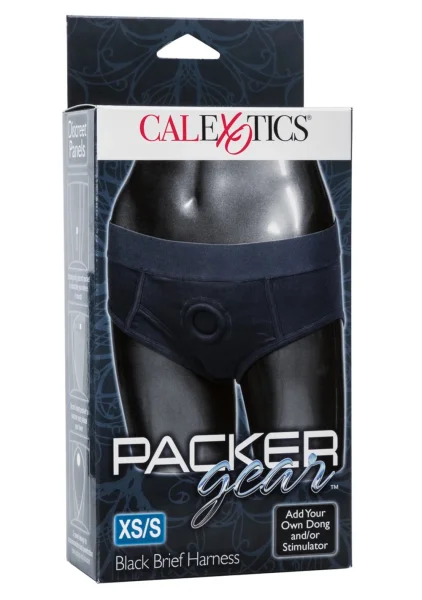 Packer Gear Brief Harness - Medium-large - Black