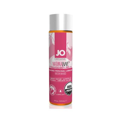 System Jo Organic Lubricant Strawberry 120 Ml 120ml