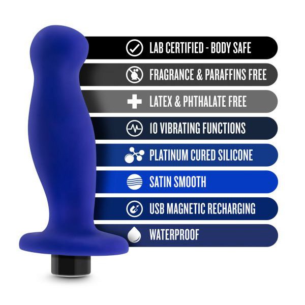 Blush Performance Plus Factor Vibrating Butt Plug