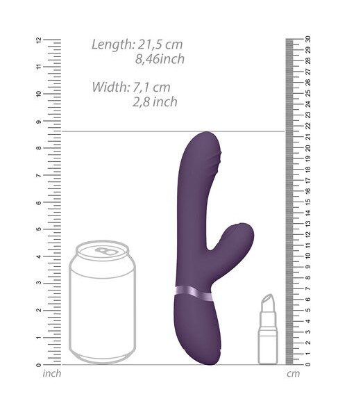 VIVE Tani Purple 20 Function Dynamic Pulse Wave Rabbit Vibrator — image 7 of 7