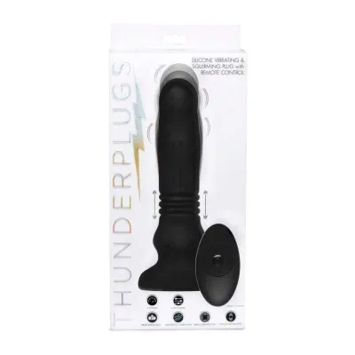 Silicone Swelling Thrusting Plug With Remote Control