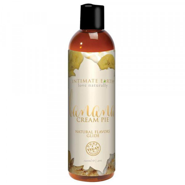 Intimate Earth Banana Cream Pie Flavored Water-Based Lube | 4oz