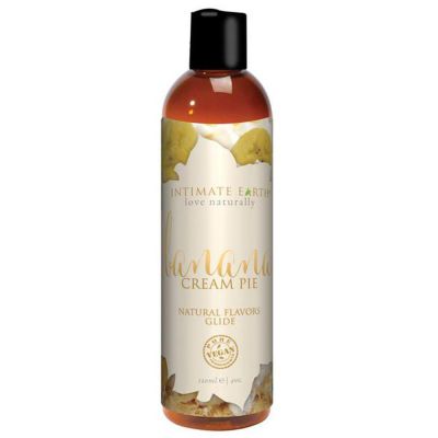 Intimate Earth Banana Cream Pie Flavored Water Based Lube 4oz