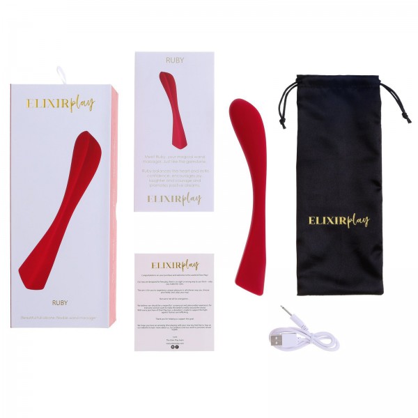 Elixir Play RUBY Flexible G-Spot Massager
