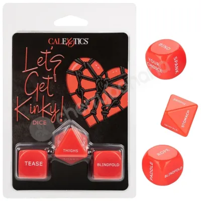 Let s Get Kinky 3pk Sex Dice
