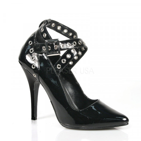 SEDUCE-443 - 5" Crisscross Pump W/ Eyelet-Hole Punch