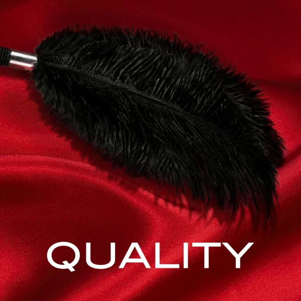 Blush Noir Soft Feather Tickler