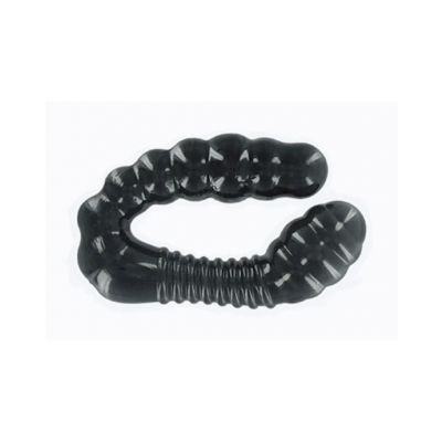 The Pincher Ribbed G spot Dildo Black 5 5 Inch