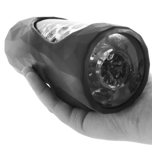 VeDO Hummer 2.0 Rechargeable Vibrating Masturbation Sleeve - Black Pearl