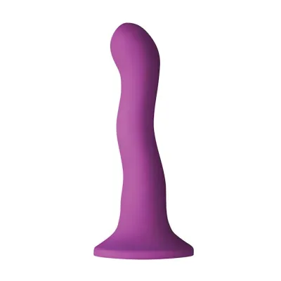 Colours Wave Dildo 6 Inch Purple 6 Inch