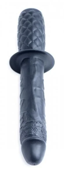 Ass Thumpers Realistic 10X Silicone Vibrating Thruster Dildo