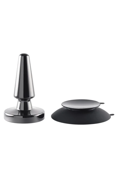 Beginner Metal Plug Rechargeable Vibrating Butt Plug By Evolved Novelties