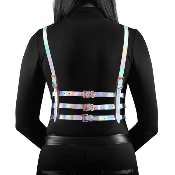 Cosmo Bewitch Chest Harness Large / X-Large - Rainbow