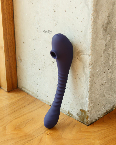 Evolved Bendable Sucker Dual Stimulating Suction Vibrator