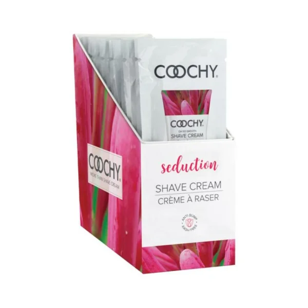 Personal Care: Coochy Oh So Smooth Shave Cream Seduction 24-piece 15 Ml Foil Display