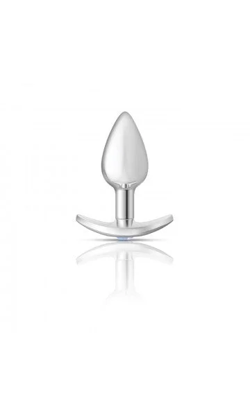 Cheeky Charms Silver Metal Butt Plug with Interchangeable Anchor — image 5 of 8