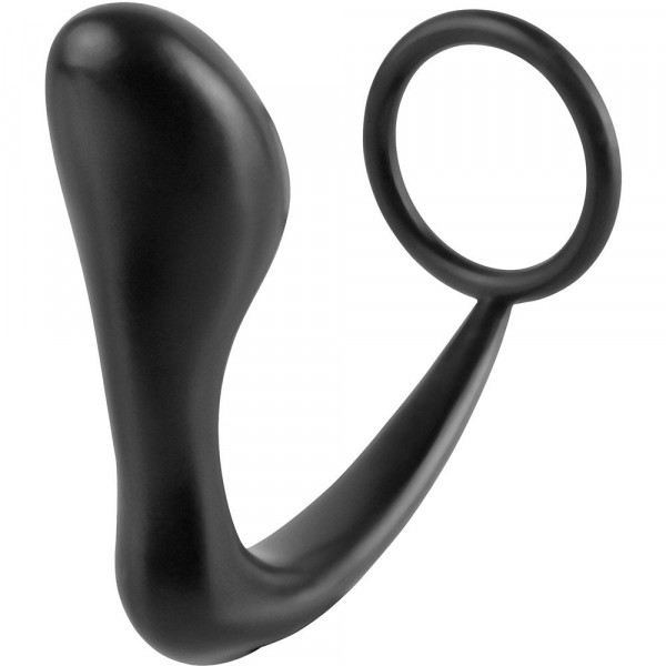 Pipedream Anal Fantasy Anal Fantasy Collection Ass Gasm Cockring Plug - Black — image 8 of 9
