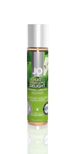 System JO H2O Flavored Lubricant Green Apple
