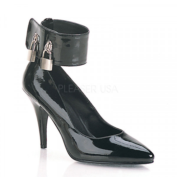 VANITY-434 - 4" Pump W/ Locking Ankle Cuff & Padlocks