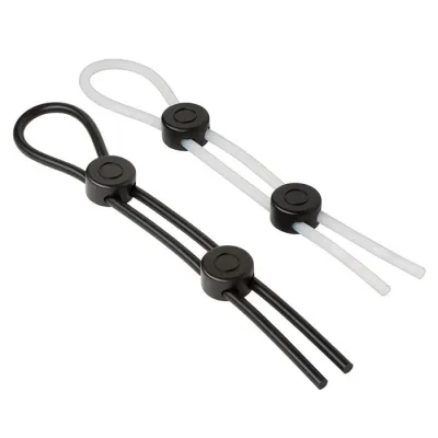 Cloud 9 Pro Sensual Xl Pro Rings Black Clear 2 Pack