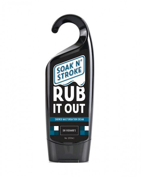 Sir Richards Soak N Stroke Rub It Out Masturbation Cream - 8oz