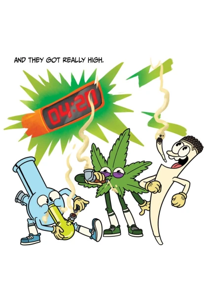 The Dopest Place in the Whole Weed World Story Book — image 8 of 8