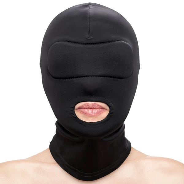 Fetish & Fashion Mouth Hood By NS Novelties - Black