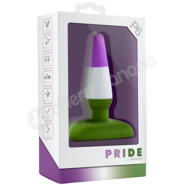 Avant Pride P6 Beyond Smooth Silicone Anal Plug