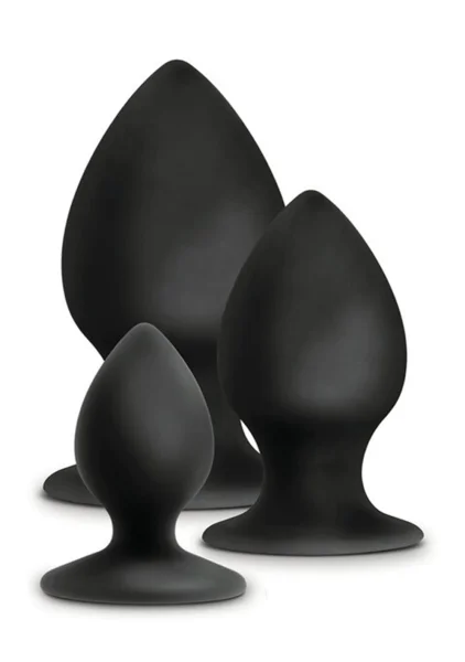 Anal Adventures Platinum Stout Plug Kit