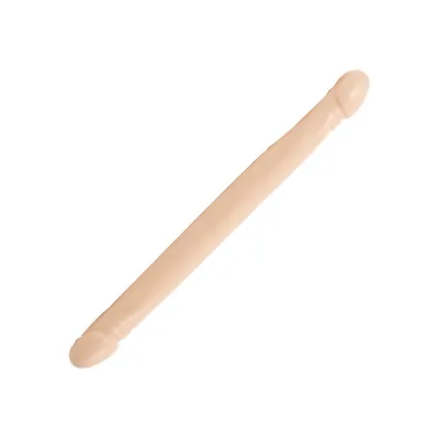 Double Header 18 Inch Smooth Dong