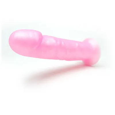 Goliath Silicone Vibrating Dildo 7 2 Inch Pink Pearl