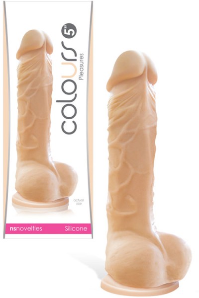 nsnovelties 6.7" Realistic Firm Silicone Dildo With Suction Base