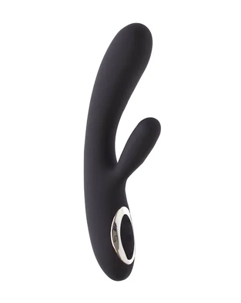 Amore Silicone Rabbit Vibrator - Black — image 6 of 15