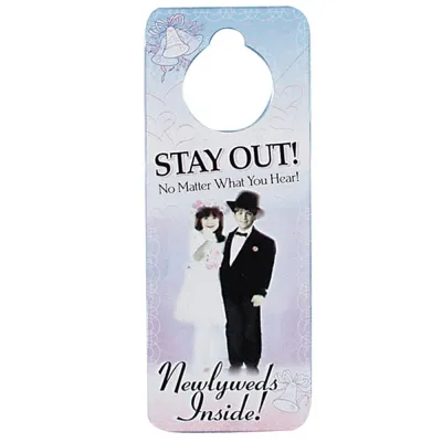 Newlyweds Door Hanger