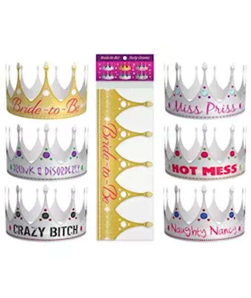 Bride To Be Party Crowns — image 6 of 6