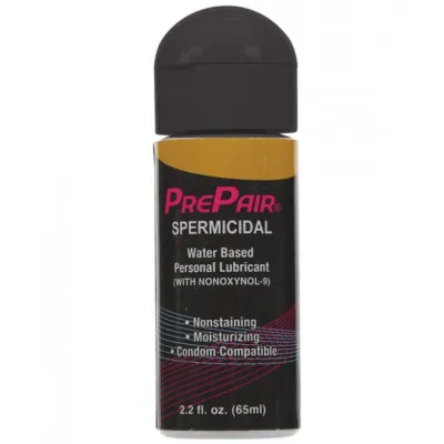 Prepair Spermicidal Lubricant 2 4oz Bottle