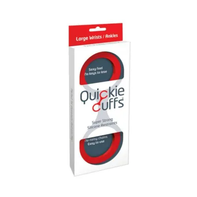 Quickie Cuffs Large Red