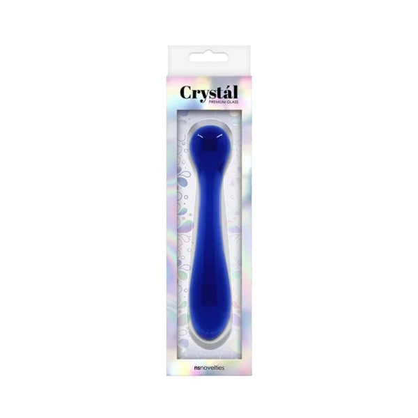 Crystal Pleasure Wand Blue
