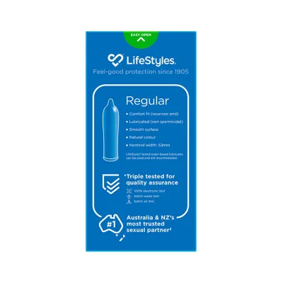 Lifestyles Regular Condoms 10 Pack