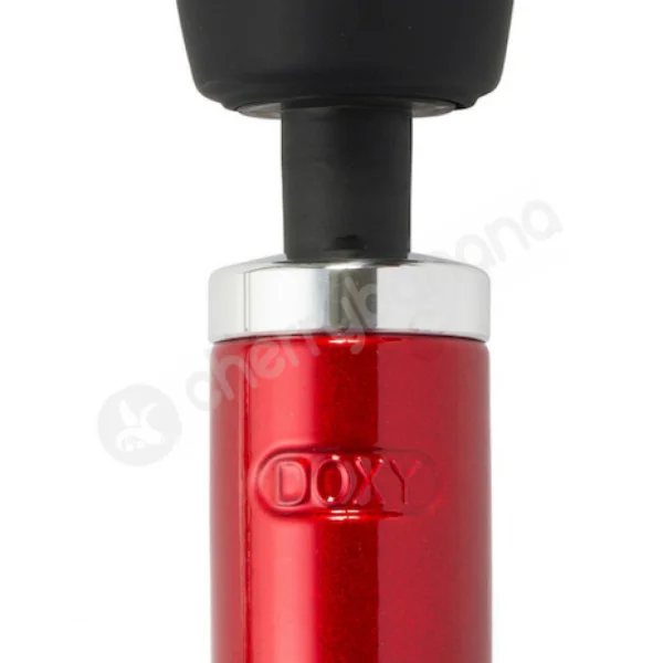 Doxy Die Cast Red Vibrating Massager Wand