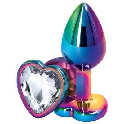 Rear Assets Heart Plug 2 7 Inch Clear Small