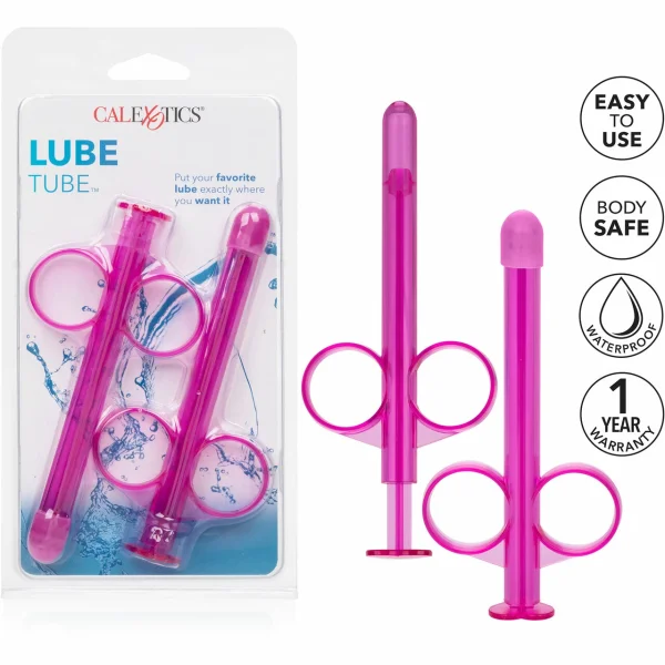 Lube Tube Lubricant Applicator, Set Of 2 By CalExotics - Purple — image 6 of 16