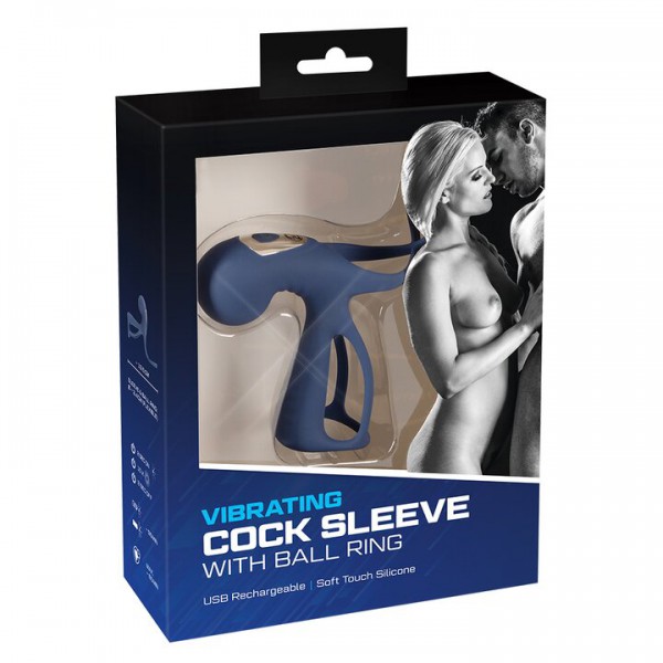 You2Toys 10 Function Rechargeable Vibrating Cock Sleeve