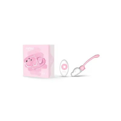 Poptoy Puppy Remote Control Vibrator White Pink