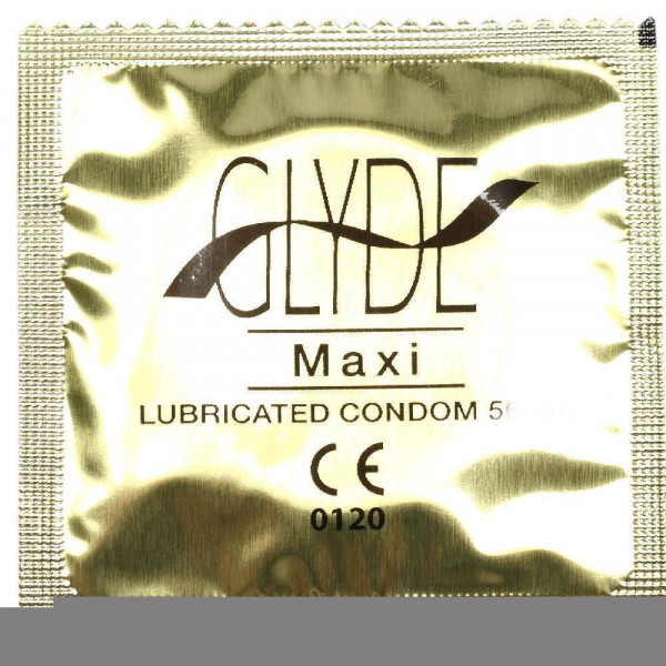 Glyde Maxi Large Size Vegan Condoms | 12-Pack