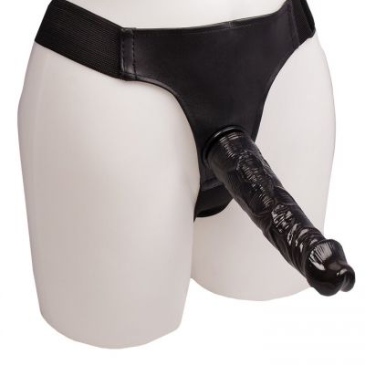 Hanky Panky Brilliantly Black Strap On 8 Inch
