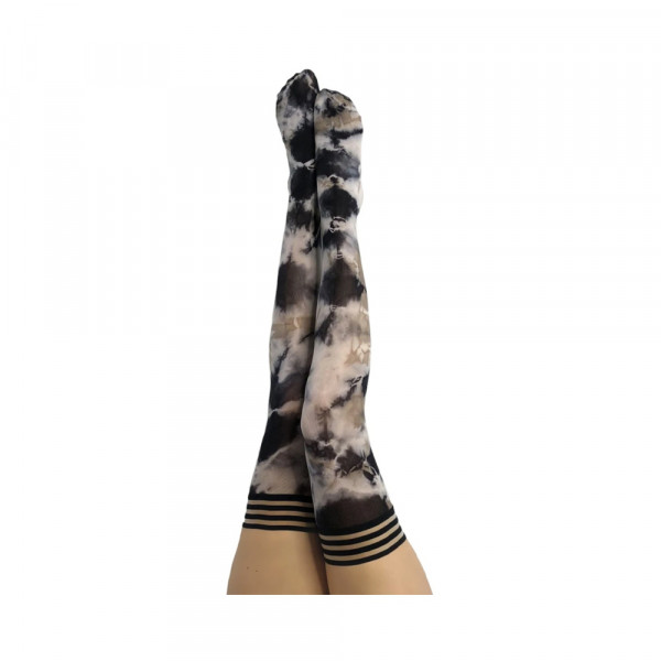 Kixies Mackenzie Black/white Tie-dye Size A