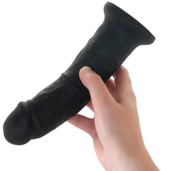 NS Novelties Colours Girth 7" Black Dildo
