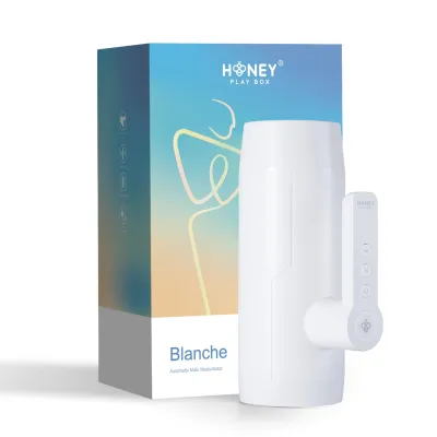 Blanche Automatic Male Masturbator White