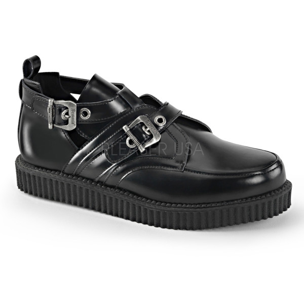 1 inches PF Creeper w/Side Cutout Design & Buckled Straps